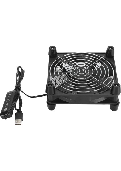 140MM Bilgisayar Fanı 3 Hız 5V USB ile Çalışan 2800RPM Taşınabilir Bilgisayar Kasası Soğutma Fanı Tablet Tv Alıcısı Yönlendirici Dvr Için (Yurt Dışından)