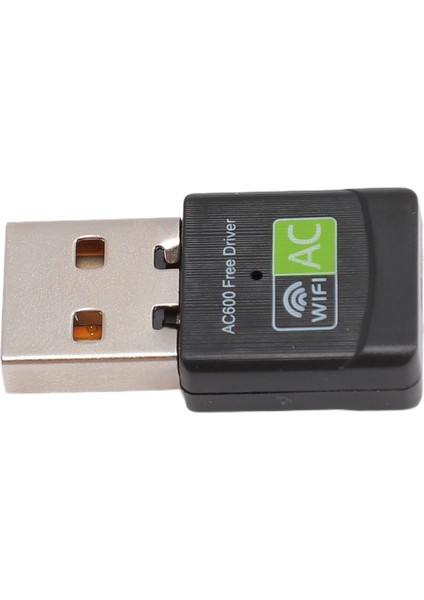 Pc Için USB Wifi Adaptörü 600MBPS 2.4g 5g Çift Bant Kablosuz Ağ Alıcı-Verici Desteği Ap Modu Windows Için USB Wifi Dongle (Yurt Dışından) modelleri