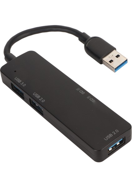 Kart Yuvalı Usb3.0 Yerleştirme Istasyonu Veri Aktarımı ve Depolama Için Kompakt Taşınabilir USB Hub (Yurt Dışından)