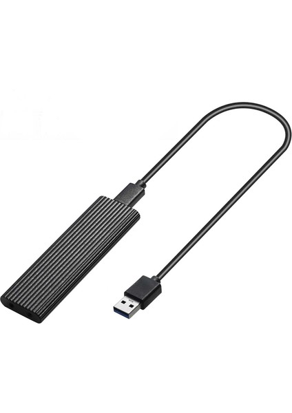 M.2 Ngff SSD 6gbps'den USB 3.1 Type-C Dönüştürücü Adaptör Muhafaza Kutusu Katı Hal Sabit Disk Kutusu (Sabit Disk Dahil Değil) (Yurt Dışından)