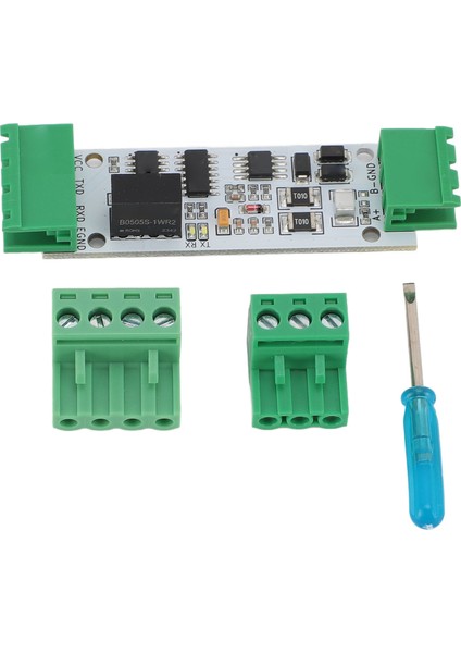 Ttl'den RS485'E Dönüştürücü Modülü 5V Endüstriyel Seri Port Uart'tan 485 Adaptör Modülü Gösterge Işıklı Yerleşik Tvs (Yurt Dışından)