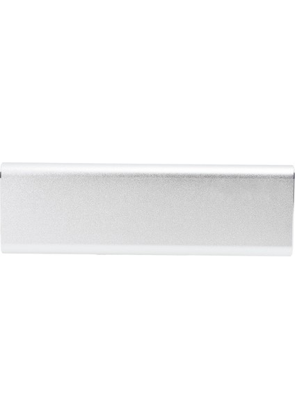 M.2 Nvme SSD Muhafazası Usb3.1 Gen2 Tip C 10GBPS Alüminyum Alaşımlı Kabuk M.2 Pcıe Sabit Sürücü Muhafazası Veri Kablosuyla Gümüş Sabit Sürücü Kutusu A‑c Kablosuyla (Sabit Disk Dahil Değildir) (Yurt Dışından)