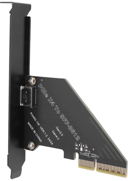 Pcıe 4.0 X4 - Oculink SFF-8612 Adaptörü SFF-8611 Harici Grafik Kartı Nvme SSD Gpu Egpu Için (Yurt Dışından) modelleri