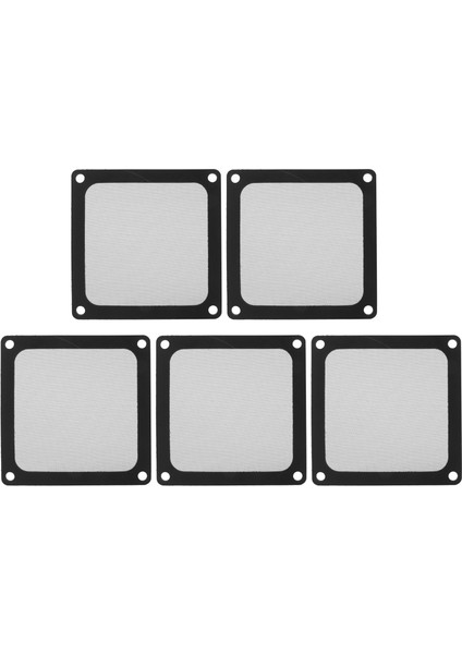 5 Adet Pc Bilgisayar Kasası Soğutucu Fan Toz Filtresi Manyetik Çerçeve Toz Geçirmez Pc Fan Toz Filtresi Mesh Siyah 80MM (Yurt Dışından)