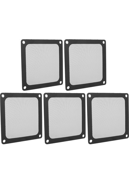 5 Adet Pc Bilgisayar Kasası Soğutucu Fan Toz Filtresi Manyetik Çerçeve Toz Geçirmez Pc Fan Toz Filtresi Mesh Siyah 80MM (Yurt Dışından) fiyatları