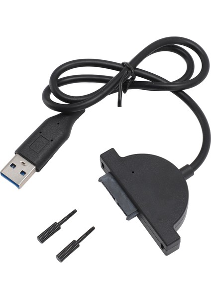 USB 2.0 - Sata Kablosu Sıcak Değiştirme Tak ve Çalıştır USB - 7 Plus 6 Pin Ince Sata Adaptör Kablosu Dizüstü Bilgisayar CD DVD Rom Için (Yurt Dışından)