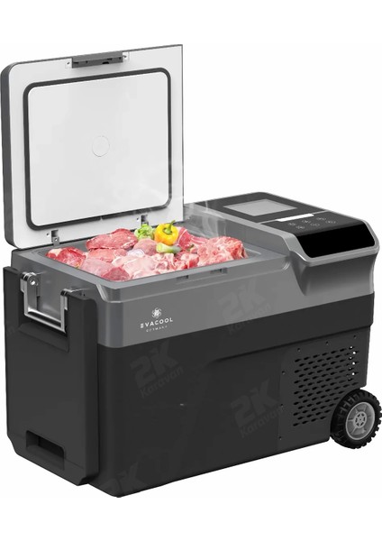 Eva 40IM 38LITRE 12/24V -20 °c Kompresörlü Taşınabilir Soğutucu