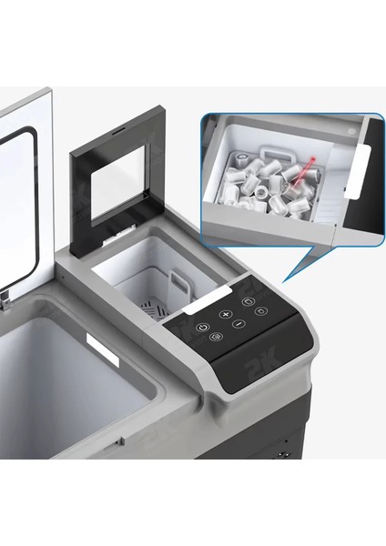 Eva 40IM 38LITRE 12/24V -20 °c Kompresörlü Taşınabilir Soğutucu