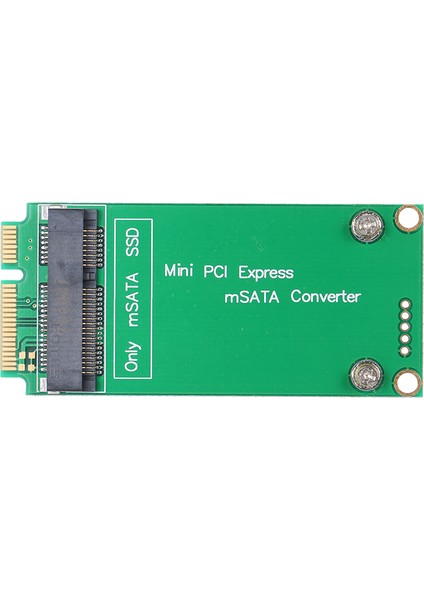 Mini Pcı-E Express Adaptör Kartı Msata Dönüştürücü Için Asus Yükseltici Kart SSD Için (Yurt Dışından)