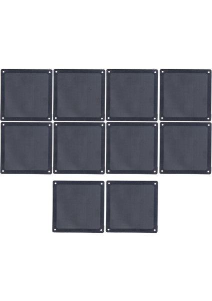 10 Adet 14 x 14 cm Bilgisayar Fan Filtre Izgarası Üstün Isı Dağılımı Pvc Örgü Manyetik Fan Toz Filtresi Pc Kasası Güç Kaynağı Için (Yurt Dışından)
