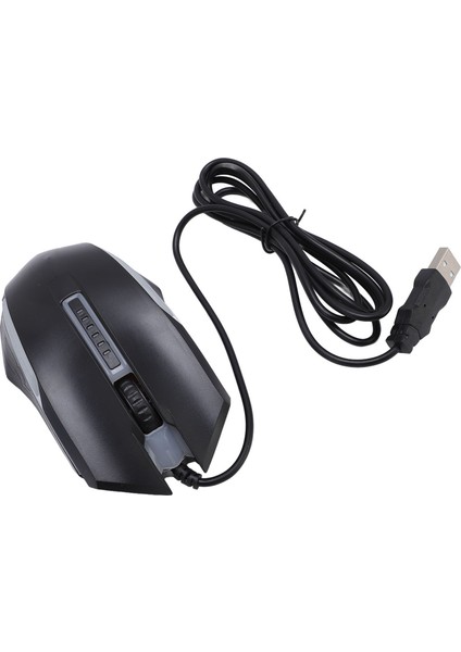 USB Kablolu Fare 4.9ft Kablo 1200 Dpı Hassas Rahat Tutuş Rgb Optik Bilgisayar Faresi Masaüstü Bilgisayar Dizüstü Bilgisayar Evrensel (Yurt Dışından) fiyatları