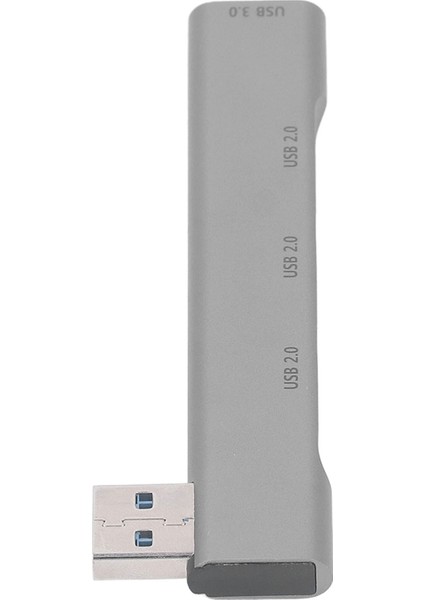 USB Hub Dock 4 Port Usb3.0 2.0 5gbps Alüminyum Alaşımlı Tak ve Çalıştır Otg Fonksiyonlu USB Yerleştirme Istasyonu Pc Çevre Birimleri Için (Yurt Dışından)