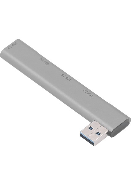 USB Hub Dock 4 Port Usb3.0 2.0 5gbps Alüminyum Alaşımlı Tak ve Çalıştır Otg Fonksiyonlu USB Yerleştirme Istasyonu Pc Çevre Birimleri Için (Yurt Dışından)
