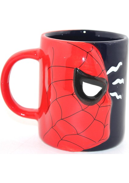 Porselen Spiderman Kupa Bardak