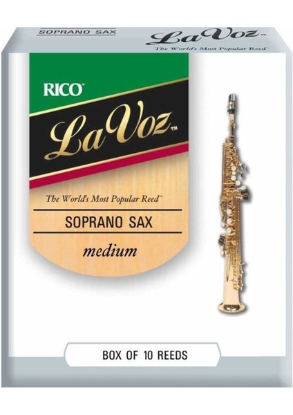La Voz Medium Soprano Saksofon Kamış