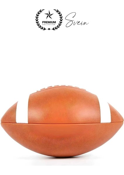 Premium Amerikan Futbol Topu Kauçuk Genç Yetişkin Maç Dikişli Standart Boy Antreman Rugby Spor