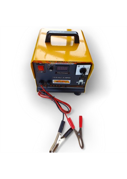12/24 Volt 25 Amper Akü Şarj Cihazı(İKİ AKÜLÜK) modelleri