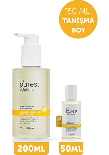 Yağlı ve Karma Ciltler Için Salisilik Asit Arındırıcı Temizleme Jeli 50 ml