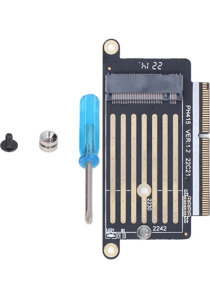 M.2 Nvme SSD Dönüştürücü Adaptörü 2016 2017 Ios Dizüstü Bilgisayar Pro A1708 Pcb Kolay Kurulum Ssd'den Ngff M.2 Mkey Nvme Yükseltici Karta (Yurt Dışından)
