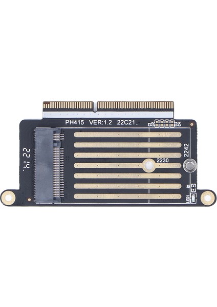 M.2 Nvme SSD Dönüştürücü Adaptörü 2016 2017 Ios Dizüstü Bilgisayar Pro A1708 Pcb Kolay Kurulum Ssd'den Ngff M.2 Mkey Nvme Yükseltici Karta (Yurt Dışından)