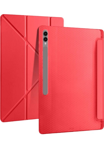 Galaxy Tab S9 Ultra 14.6 Inç Uyumlu Fuchsia Kalemlikli Mars Tablet Kılıfı
