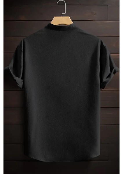 Laend Slim Fit Esnek Likralı Kısa Kol Hakim Yaka Erkek Gömlek fiyatları