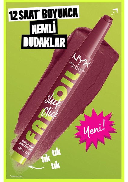 Fat Oil Slick Click Parlatıcı Dudak Balmı - 20 In The Drafts