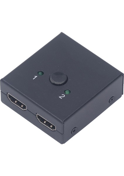 4K Hd Switcher 2 Giriş 1 Çıkış Çift Yönlü Anahtar Tak ve Çalıştır Metal Kabuk Hd Multimedya Anahtarı Tv DVD Oynatıcı Için (Yurt Dışından) modelleri