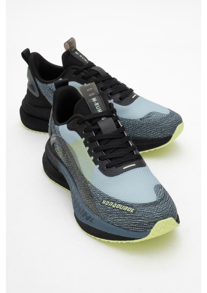 Erkek Kalın Taban Bağcıklı Comfort Sneaker Mc 21043 Siyah