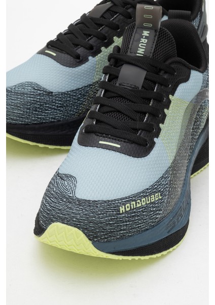 Erkek Kalın Taban Bağcıklı Comfort Sneaker Mc 21043 Siyah