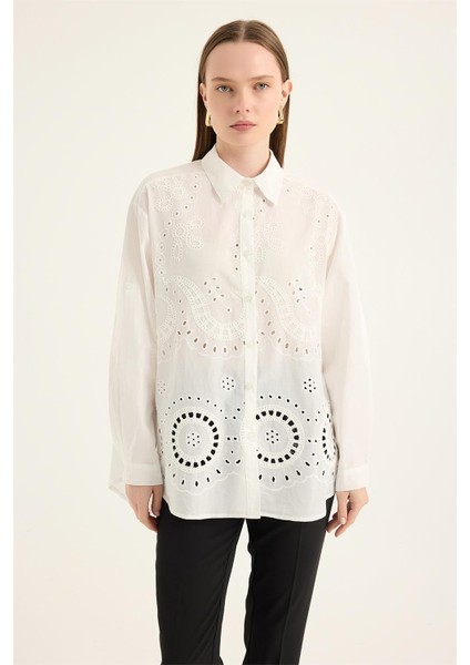 Kabartma Fistolu Gömlek