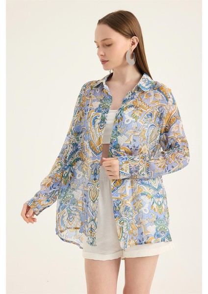 Şal Desenli Gömlek fiyatları