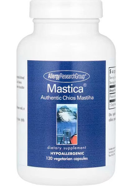 Mastica Authentic Chios Mastiha 120 Vegetarian Capsules