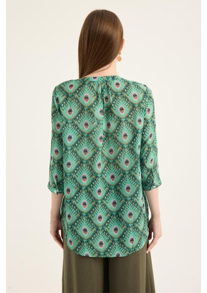 Baklava Motifli Bluz indirimleri