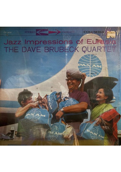 The Dave Brubeck Quartet ‎– Jazz Impressions Of Eurasia 1970 Baskı Lp