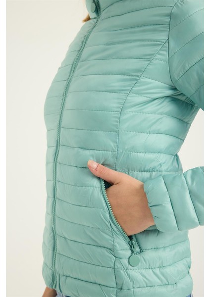 Puffer Dik Yaka Mont modelleri