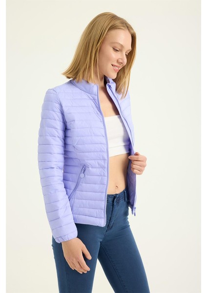 Puffer Dik Yaka Mont modelleri