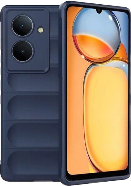 Xiaomi Redmi 13C Kılıf Optimum Lens Çerçeveli Silikon Kapak
