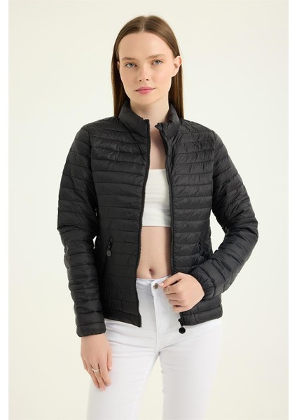 Puffer Dik Yaka Mont