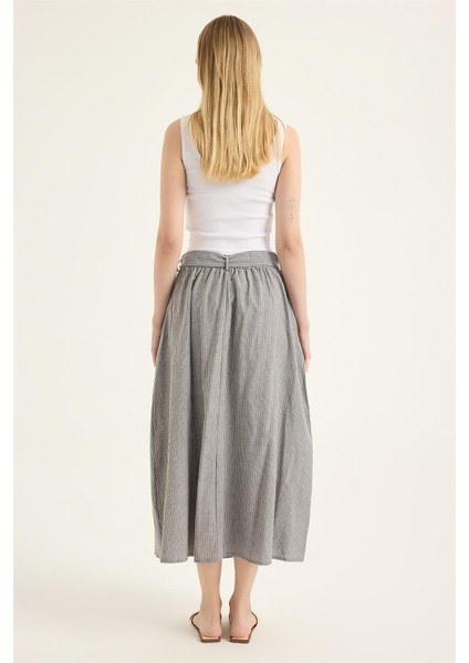 Çizgili Etek indirimleri