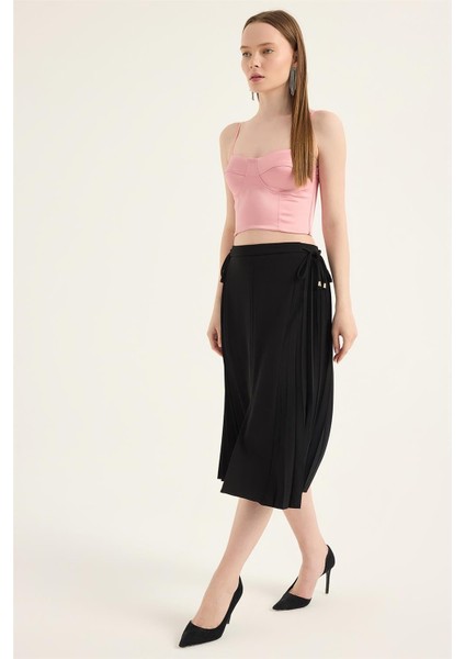 Yan Bağcıklı Etek fiyatları