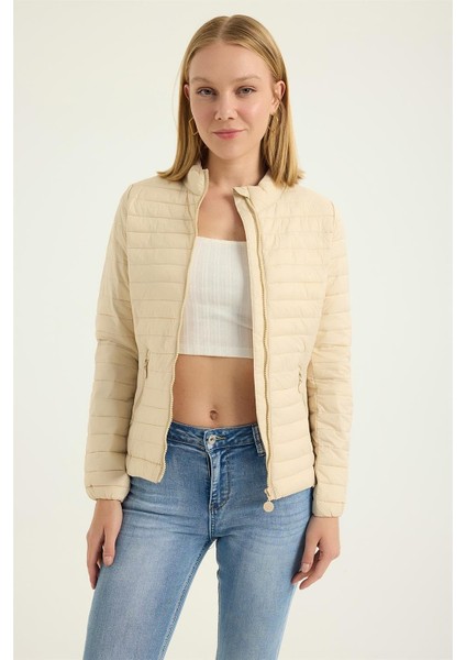 Puffer Dik Yaka Mont