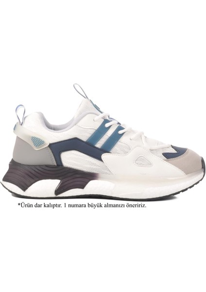 241498 M Beyaz Erkek Sneaker Dar Kalıp modelleri