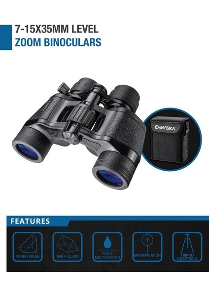 7-15X35 Zoomlu Dürbün 15 Misli Büyütme