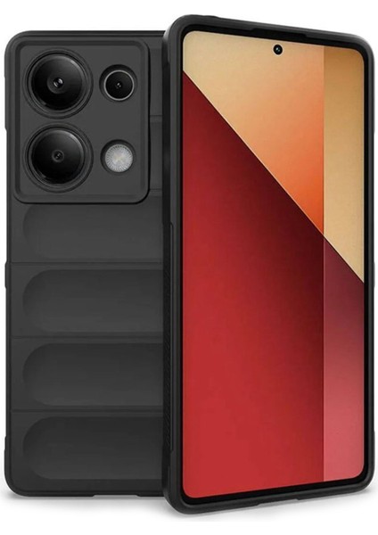 Xiaomi Redmi Note 13 Pro 4g Kılıf Optimum Lens Çerçeveli Silikon Kapak