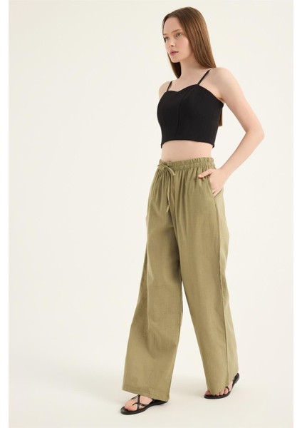 Beli Lastikli Pantolon