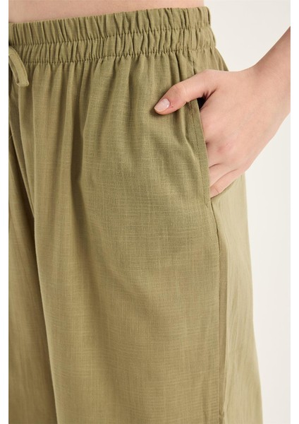 Beli Lastikli Pantolon