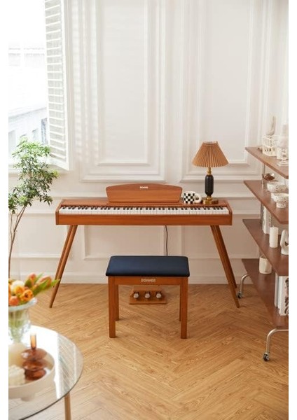 Ahşap Depolamalı Piyano Bankı,yüksek Yoğunluklu Süet Minderli, Geniş Saklama Alanı fiyatları