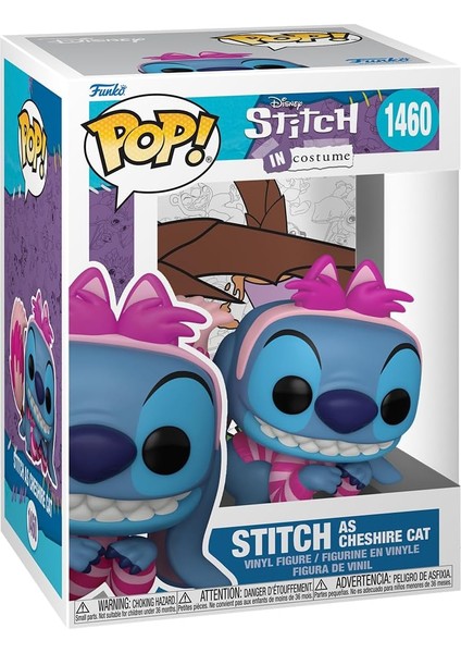 Pop! Disney: Dikiş Kostümü Cheshire Lilo And Stitch Vinil Koleksiyon Figürü