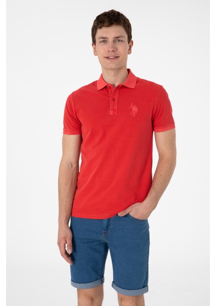 Erkek Kırmızı Tişört Basic 50305995-VR030